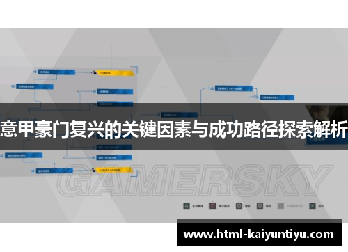 意甲豪门复兴的关键因素与成功路径探索解析